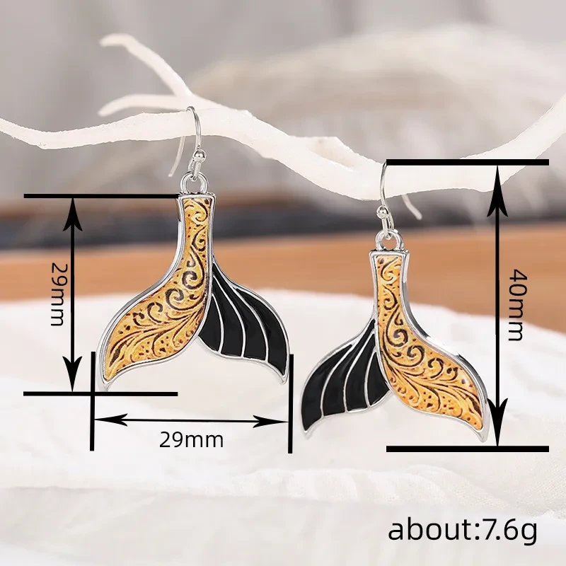 Women's Fashion Personalized New Fishtail Earrings