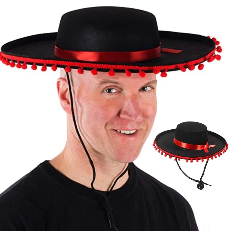 Sombrero Hat Caps Party Photo Props F3MD