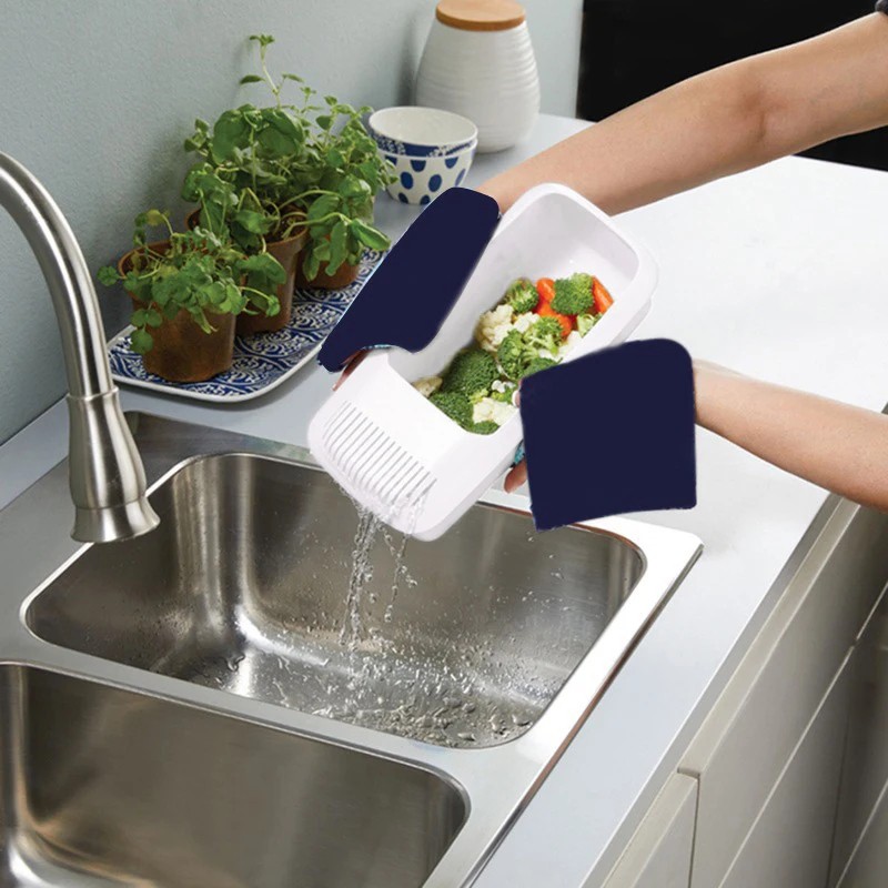 Microwave Noodles Pasta Cooker with Strainer