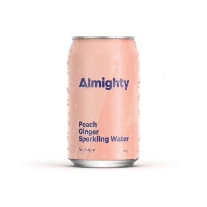 Water Sparkling Peach Ginger - Dry Store