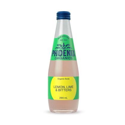 Drink Soda Lemon Lime Bitters Organic