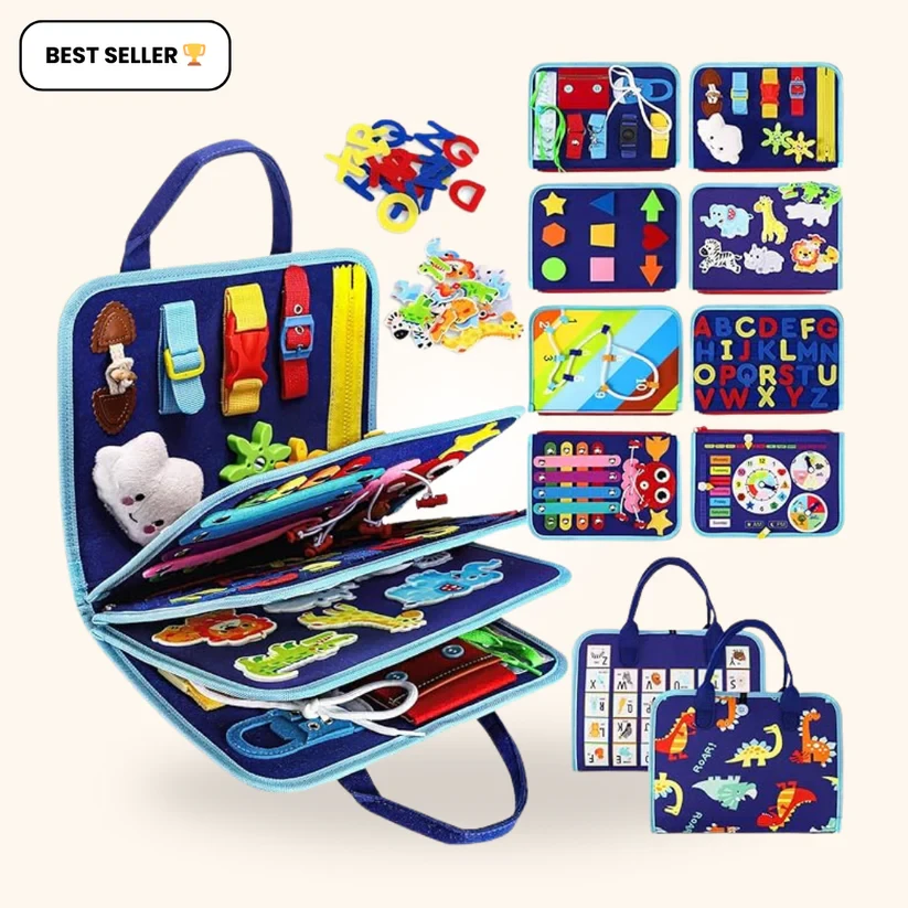 Toddla Montessori Busy Board