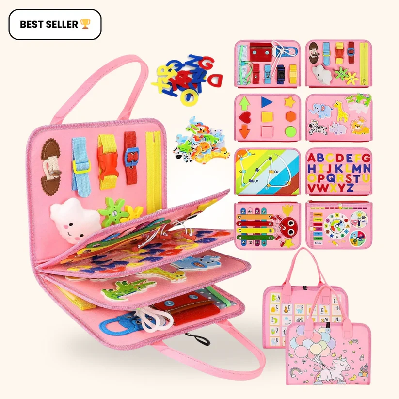 Toddla Montessori Busy Board
