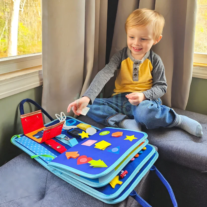 Toddla Montessori Busy Board