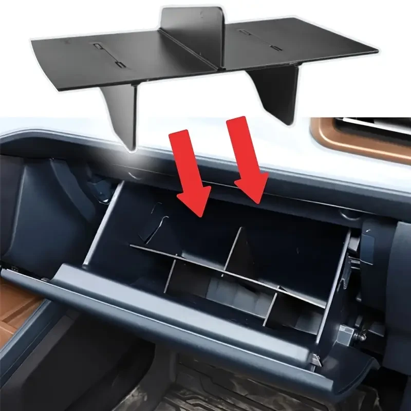 Suitable for Ford Maverick ABS Resin Glove Box Storage Box