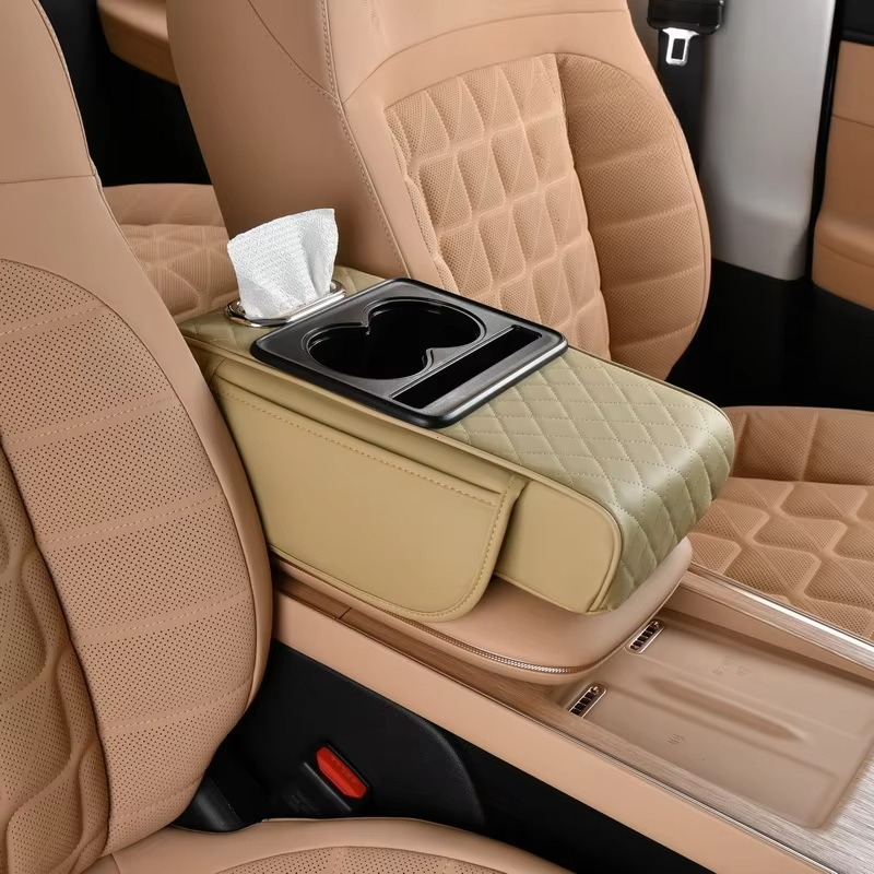 Integrated Pressurized Multifunctional Car Armrest Heightening Pad