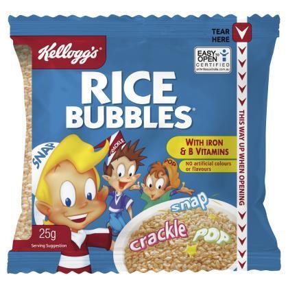 Rice Bubbles Single Serve - Dry Store