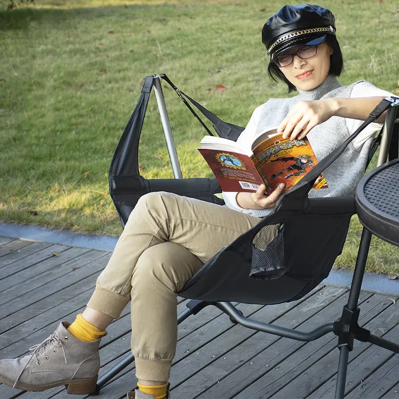 Outdoor Rocking Chair Balcony Leisure Chair Camping