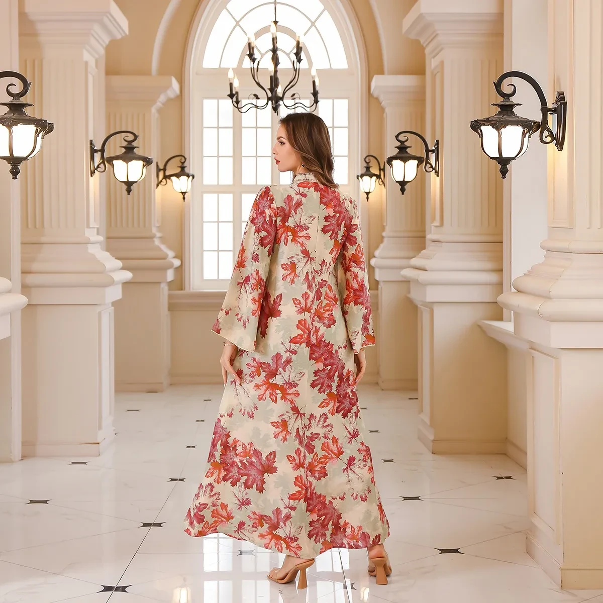 Summer Gown Dress Printed Dress
