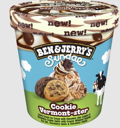 Ice Cream Cookie Vermontster Sundae