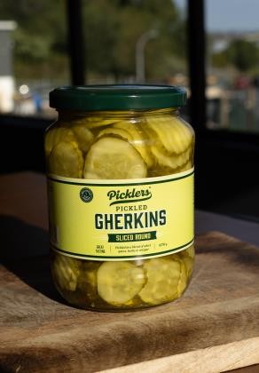 Gherkins Sliced Round