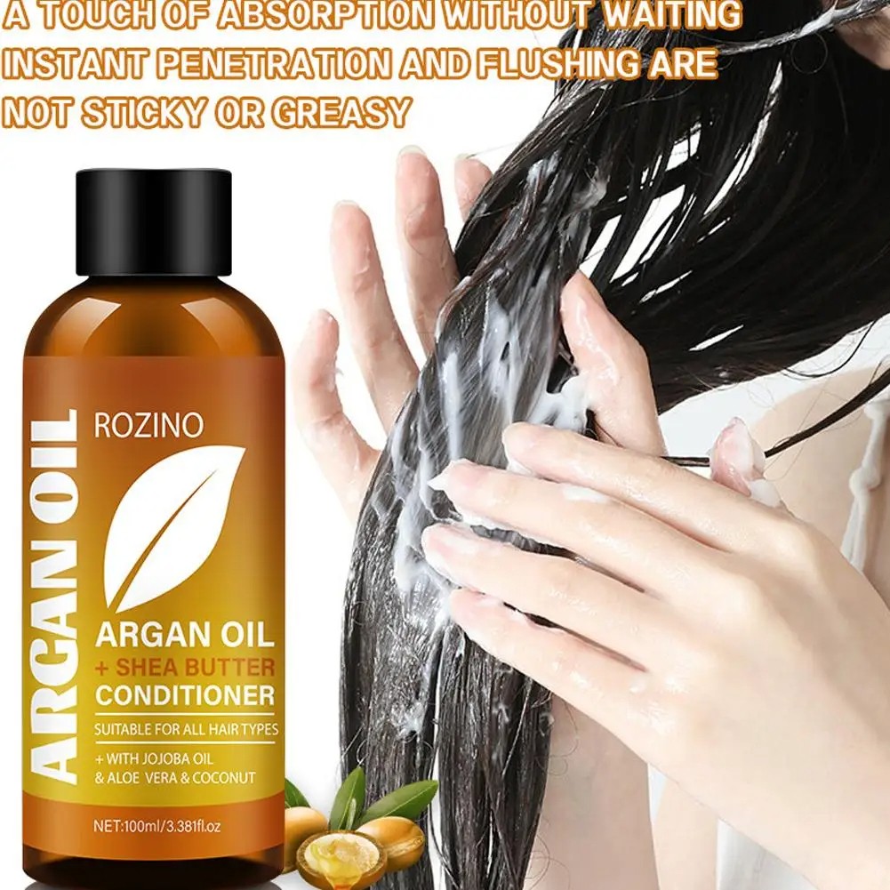 Morocco Argan Oil Shampoo & Conditioner Set With Shea Butter