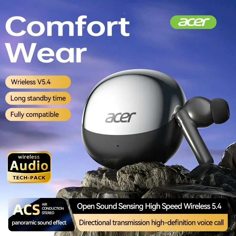 ACER TWS Wireless Headphones Noise Cancellation