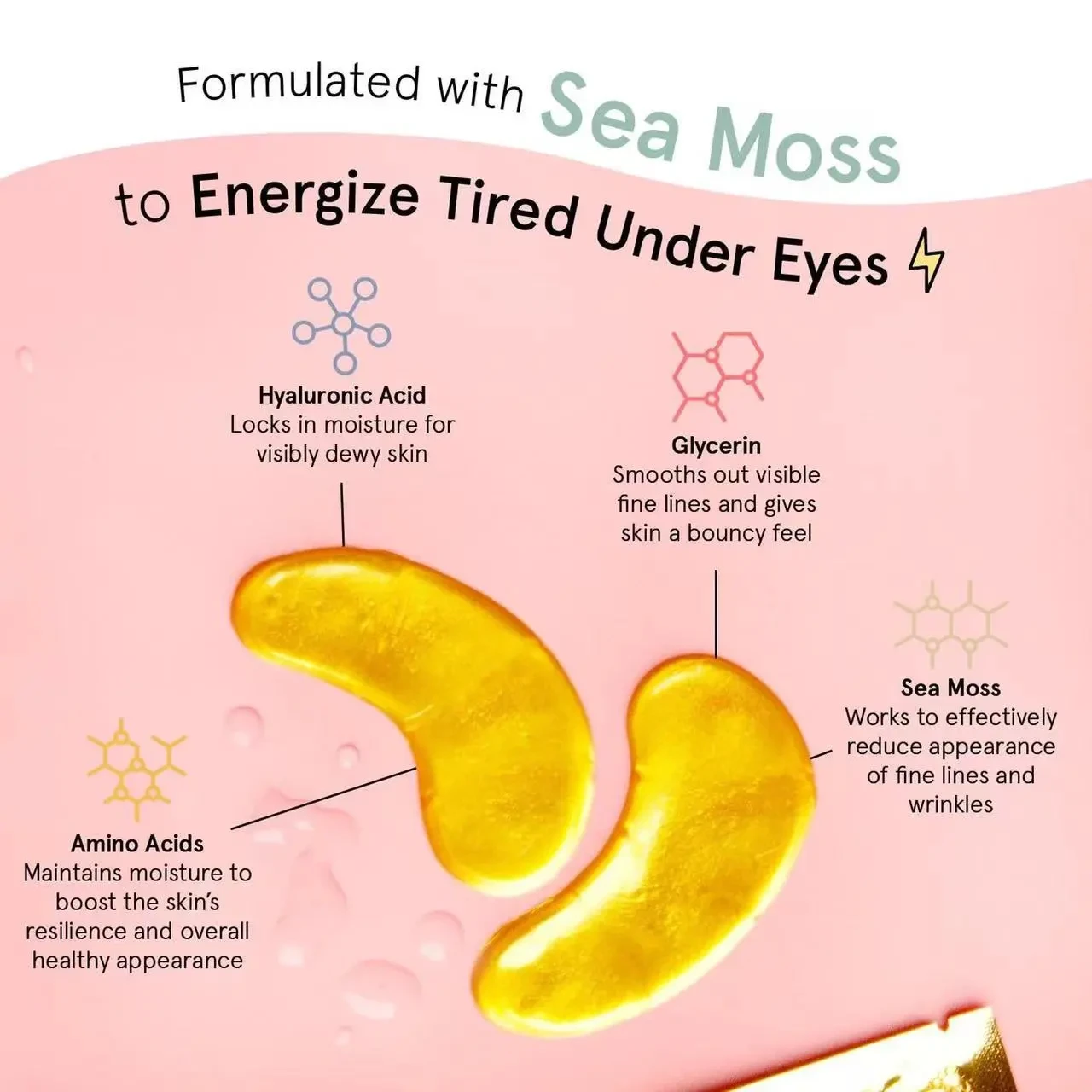 Gold Gel Collagen Eye Mask Moisturizing