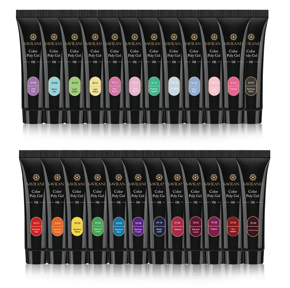 5 Piece Soft Rainbow Gel Kit