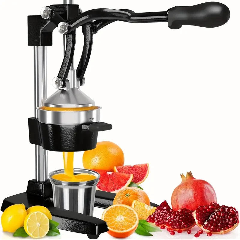 Heavy Duty Manual Citrus Juicer  Metal Body
