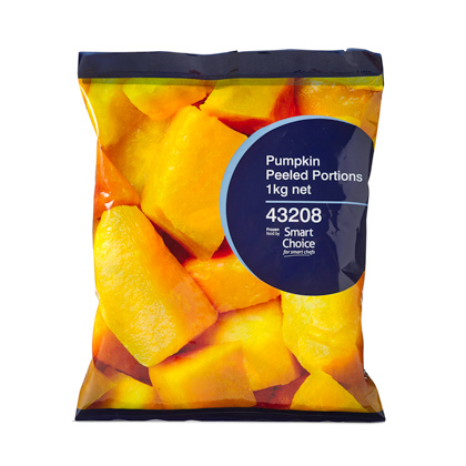 Pumpkin Peeled Portions 40-60g