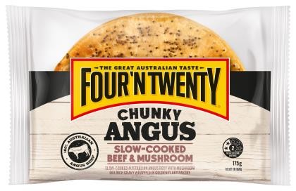 Pie Angus Beef Mushrooms Wrapped