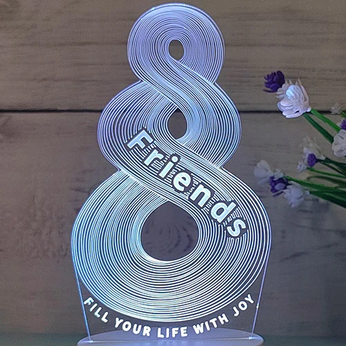 Friends Twist Night Light