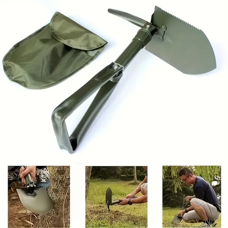 Stainless Steel Survival Folding Shovel