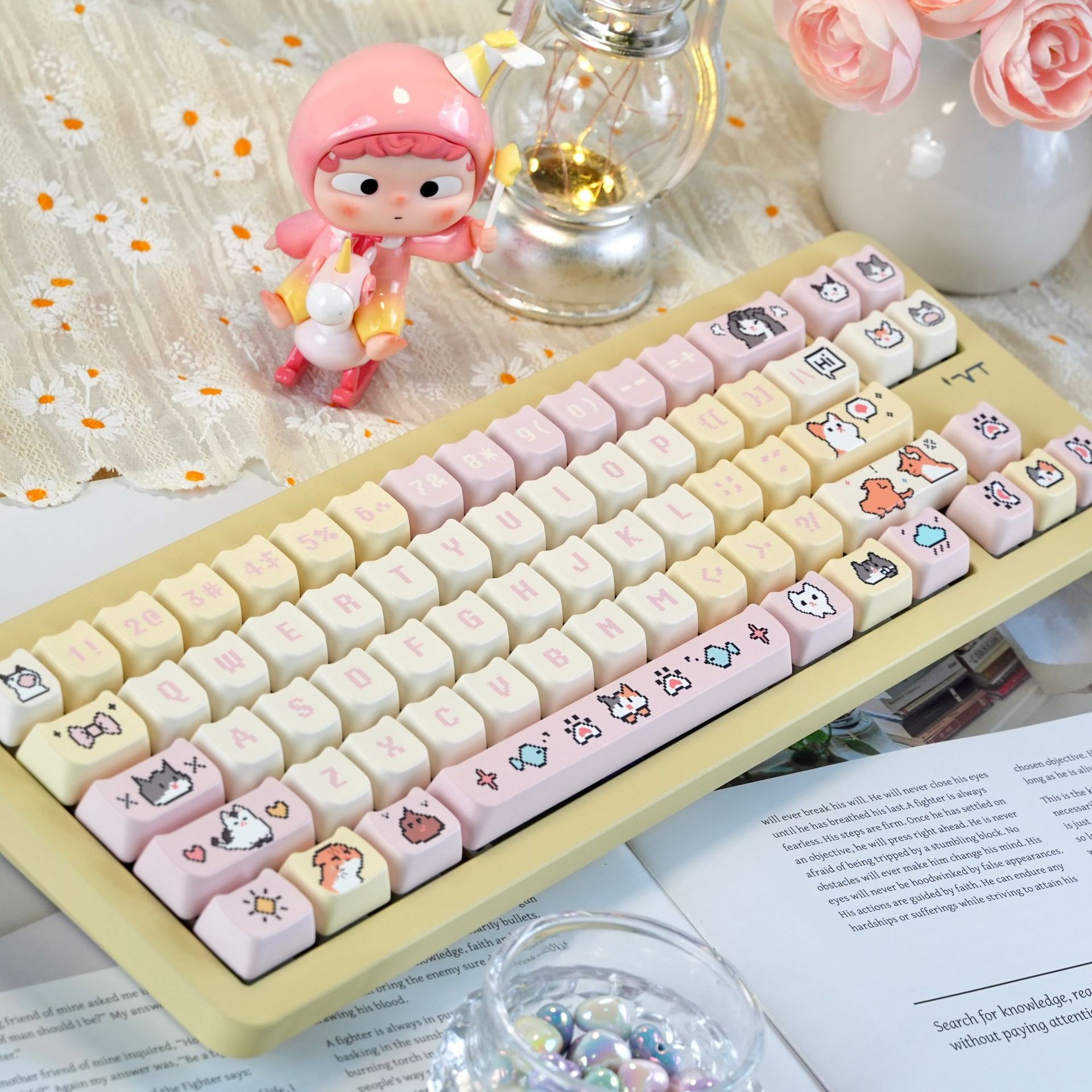 Theme Sublimation Pixel Hakimi Key Cap