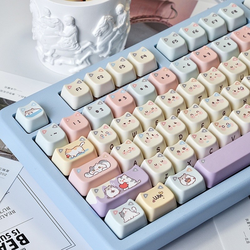 Personalized Theme Five-sided Sublimation PBT Customized Mechanical Keyboard Keycaps