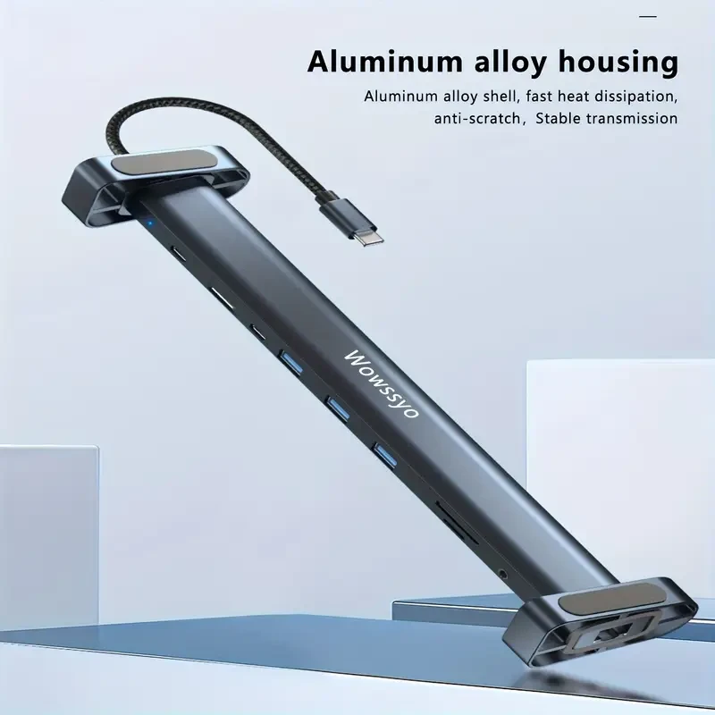10-in-1 Wowssyo USB C Docking Station