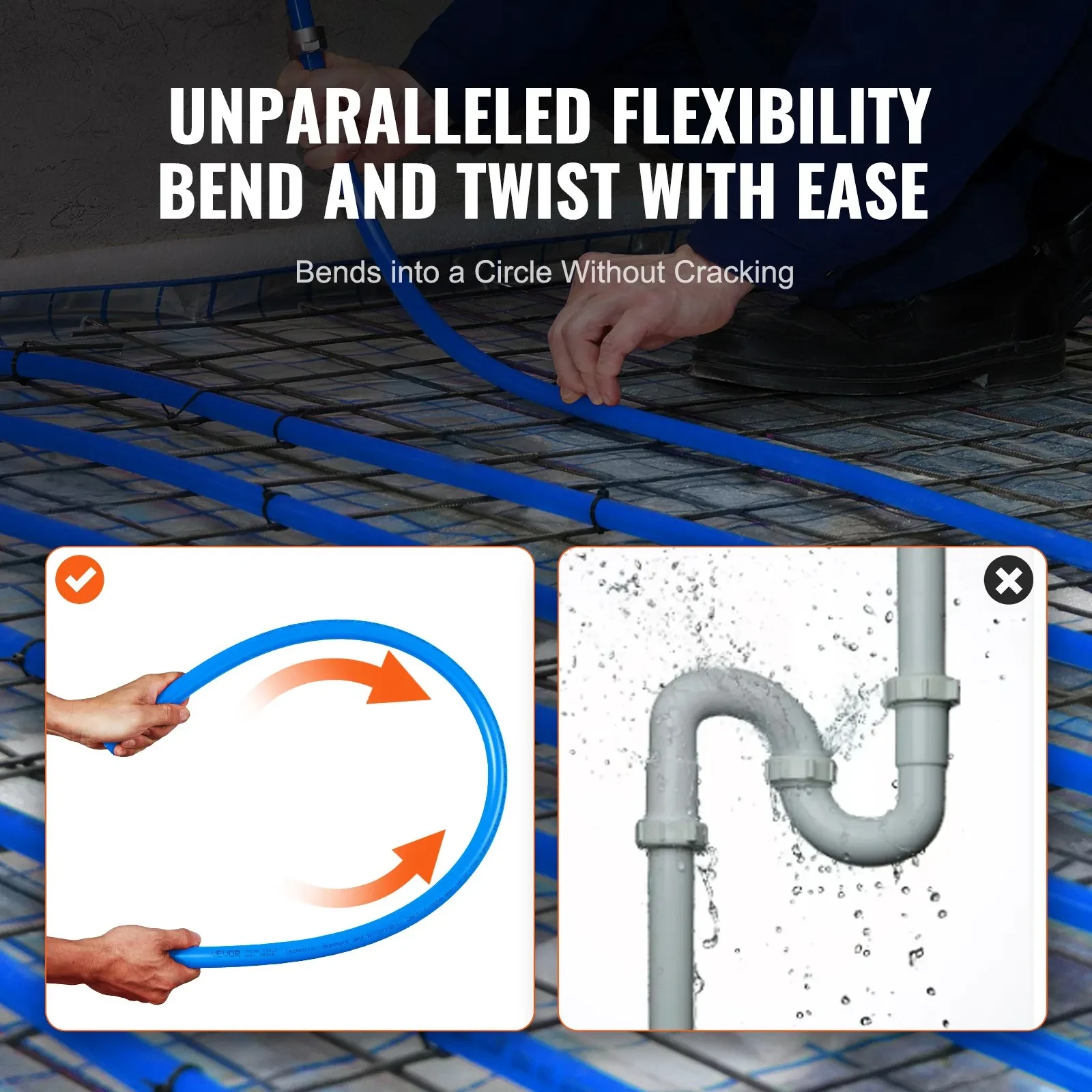 High Temperature Plastic Waste Pipe