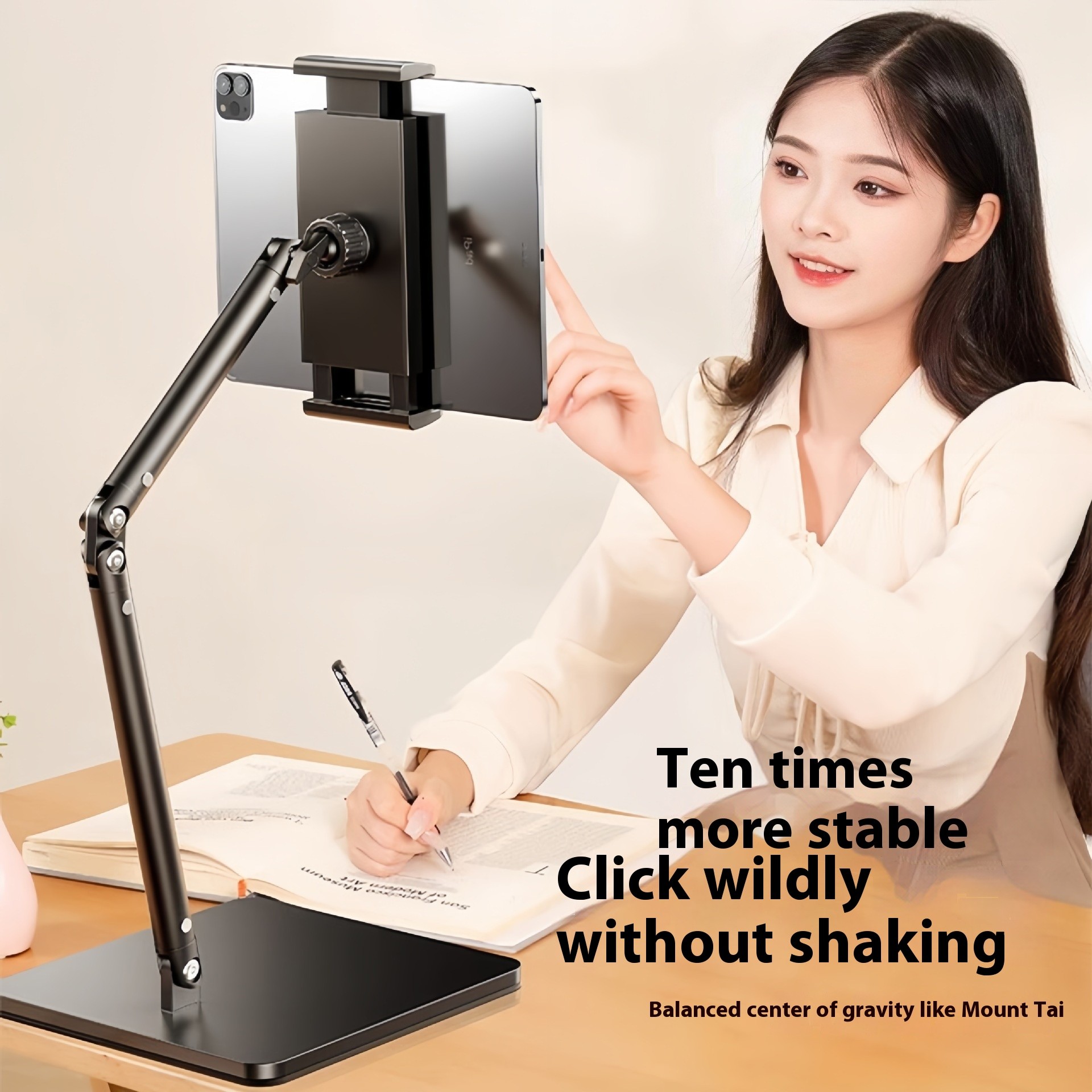 Mobile Phone Metal Plate Desktop Bracket Convenient Live Streaming Shooting
