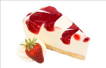 Cheesecake Strawberry & White Chocolate 23cm 14 wedges