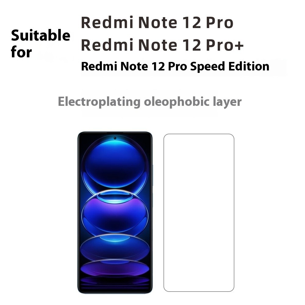 Note12Pro Tempered Film Note 12 Pro Extreme Edition Mobile Phone Film