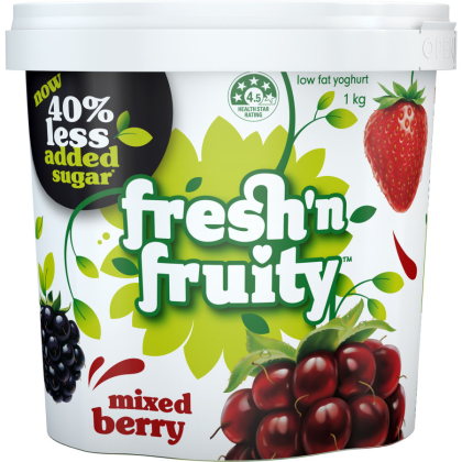 Yoghurt Mixed Berry Reduced Sugar