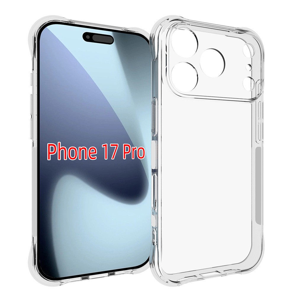 Transparent TPU Four-corner Drop-resistant Phone Case