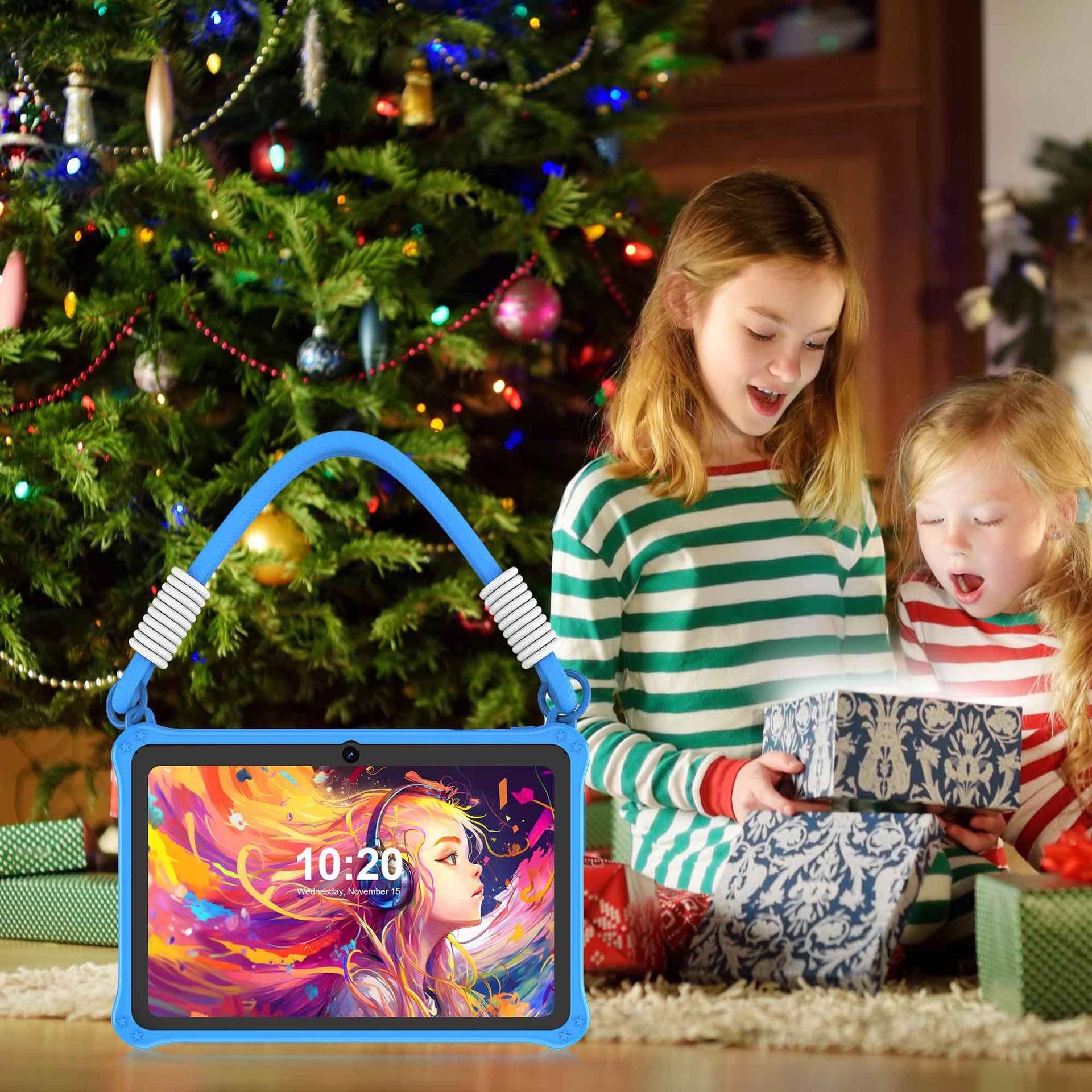 7-inch Children's Flat Strap Protective Silicone Case