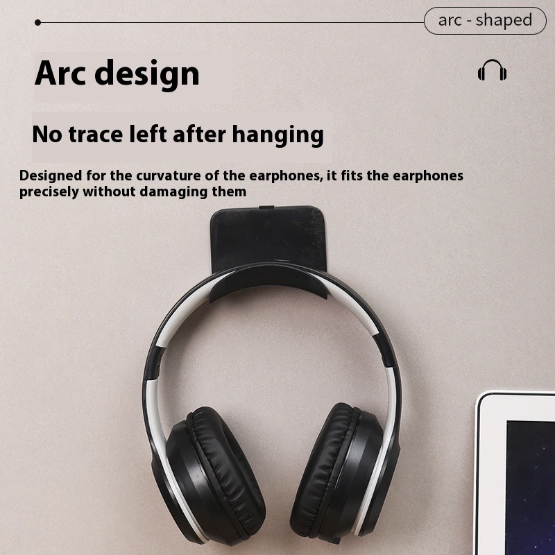 Headphone Bracket Wall-mounted Punch-Free Table E-sports Bracket Headset Driving