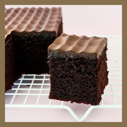 Slab Cake Chocolate Iced