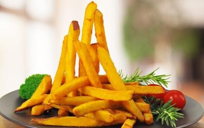 Kumara Fries Deluxe Battered