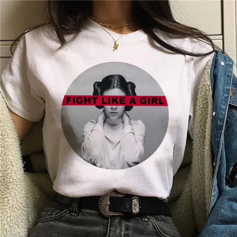 Feminist Print T-Shirt Short Sleeve