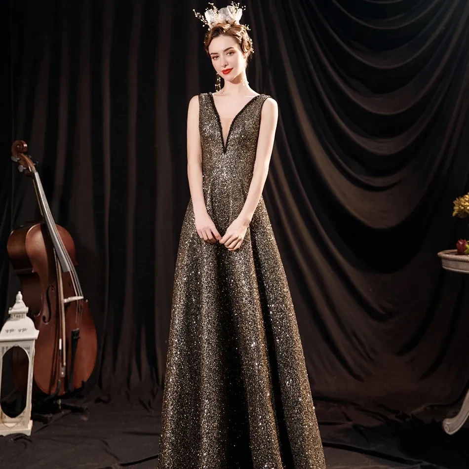 Black and Silver Dress for Wedding