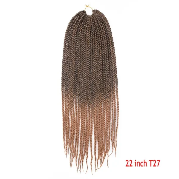 Long Box Braids Blonde