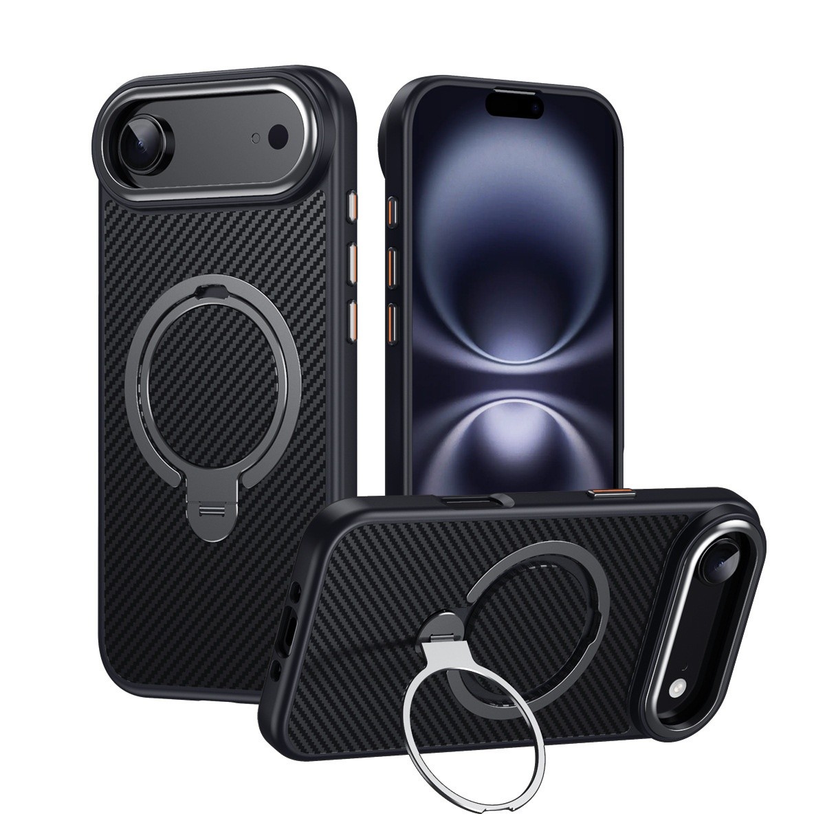 Applicable To Phone Case Kevlar MagSafe Magnetic Suction