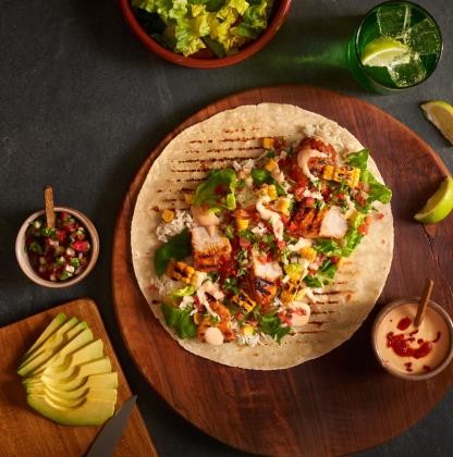 Wraps 10 Inch White Gluten Free