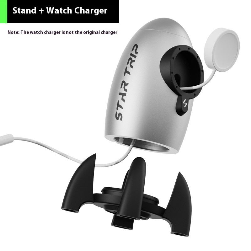Charging Bracket Aviation Aluminum Alloy Storage Watch Silicone