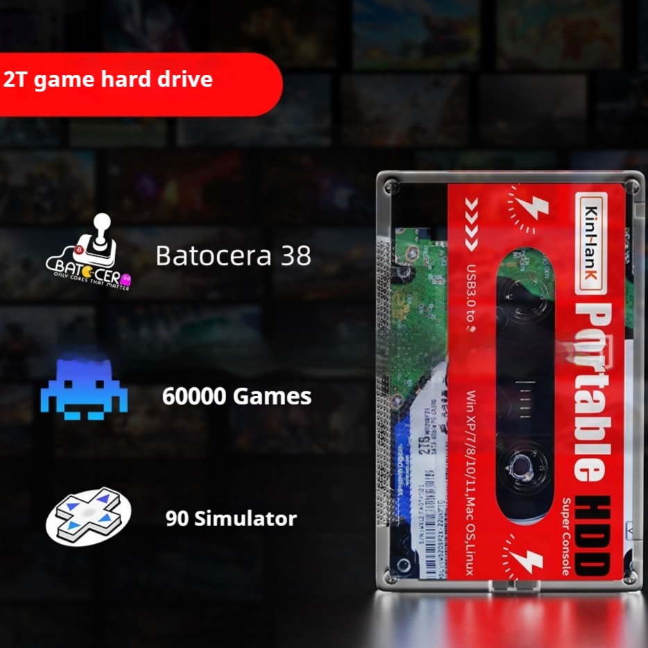 External Mechanical Plug-and-play Mobile Game Hard Disk