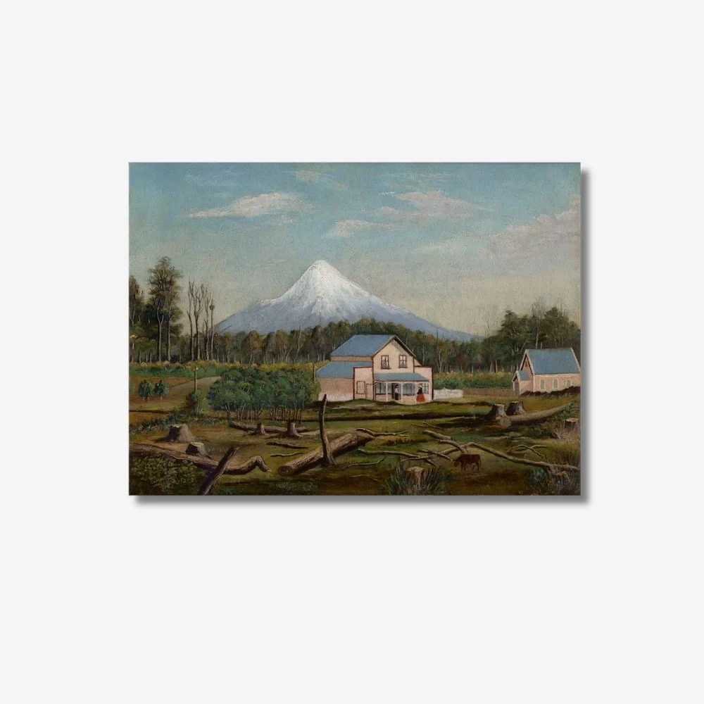 Old Masters - Print - Landscape with Settlers