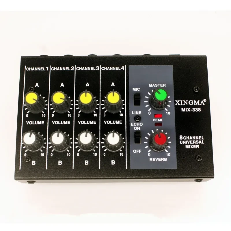 Two Channel Stereo Mixer
