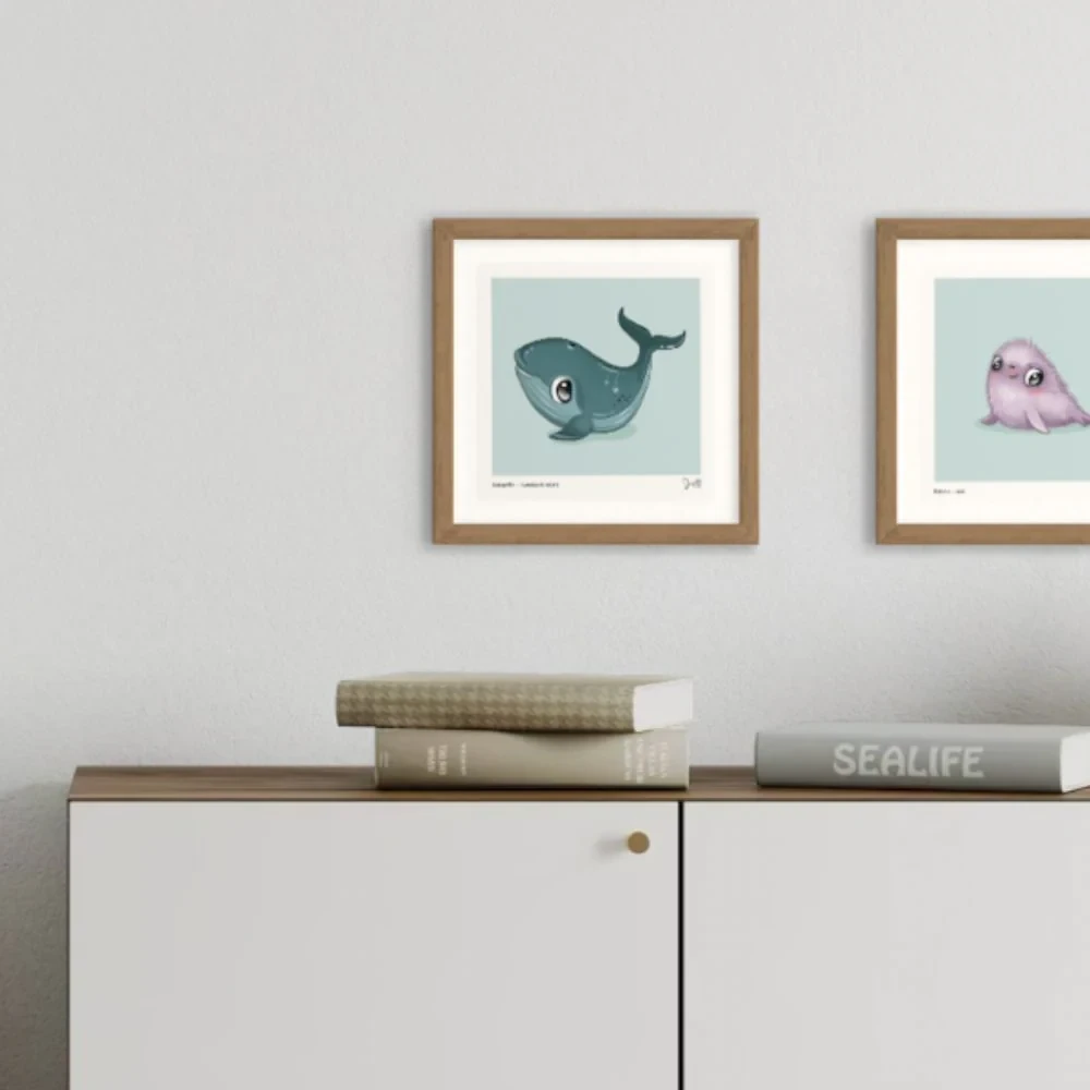 Print - Hamupke - Humpback Whale