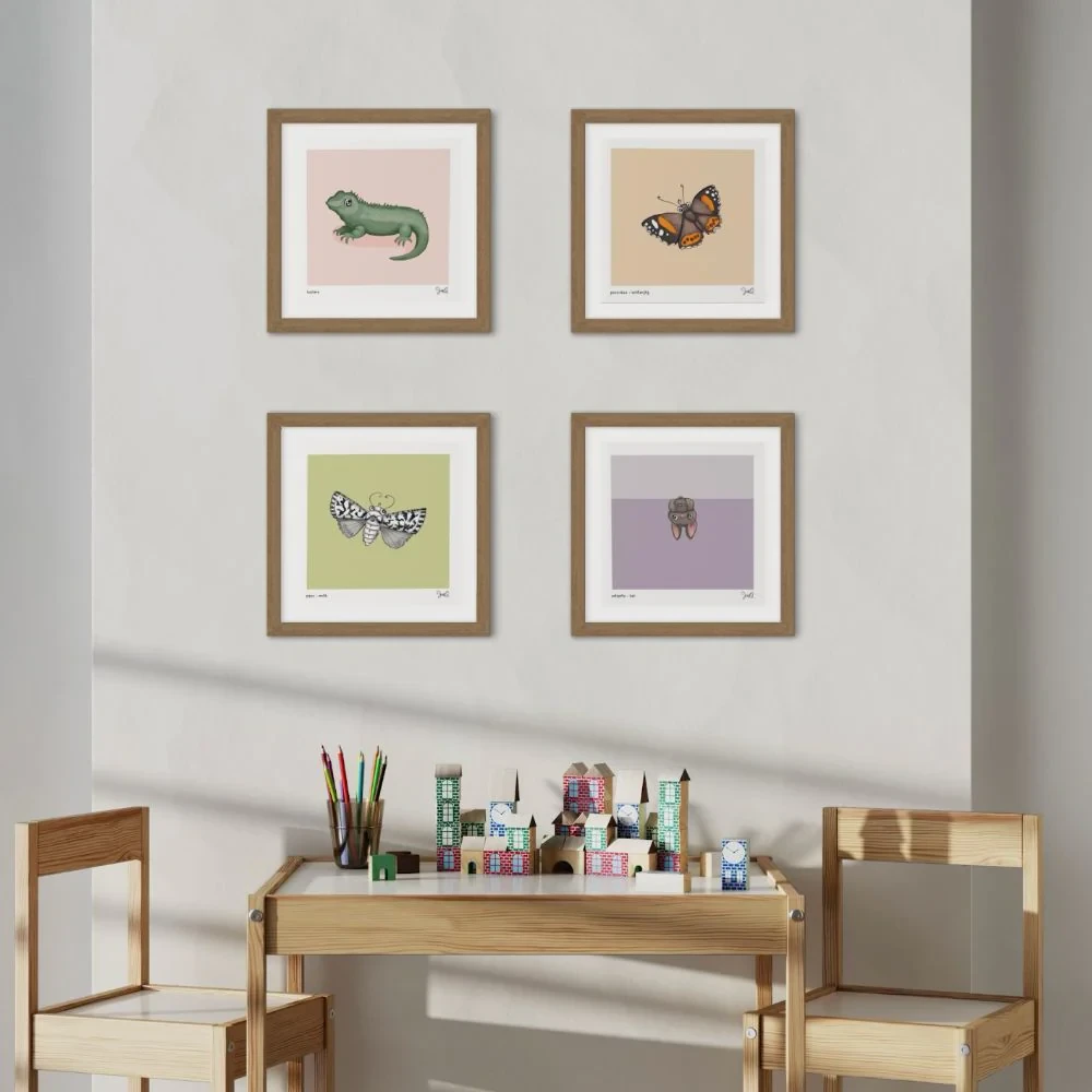 Print - Prerehua - Butterfly