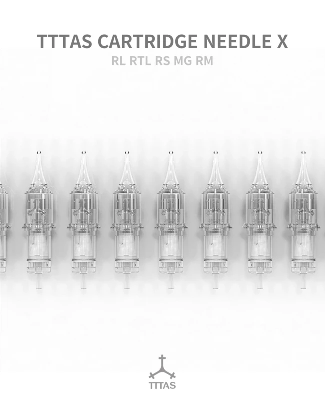 TTTAS Cartridge Needles  Round Shader