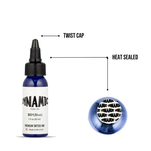 Dynamic Tattoo Ink Blue 1 oz